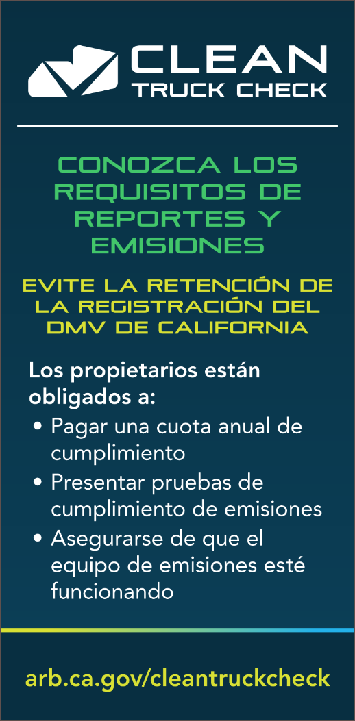 California-Air-Resources-Board-Case-Study-Clean-Truck-Check-Spanish-Print-Ad